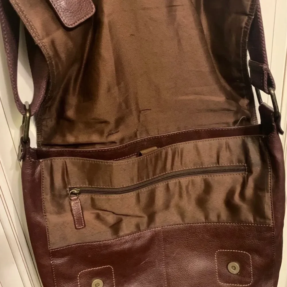 M. Julian Leather Laptop Case, Briefcase Computer Bag.